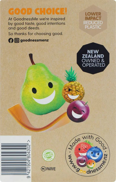 GoodnessMe Pineapple Passionfruit Really Fruity Organic Sticks 120g