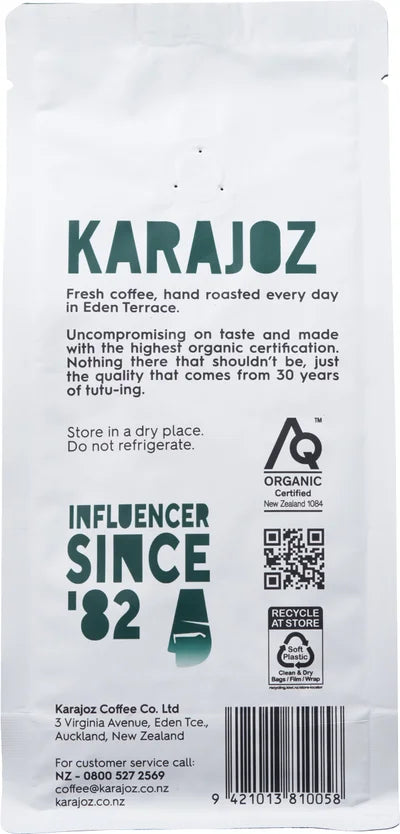 Karajoz Organic Plunger Coffee 200g