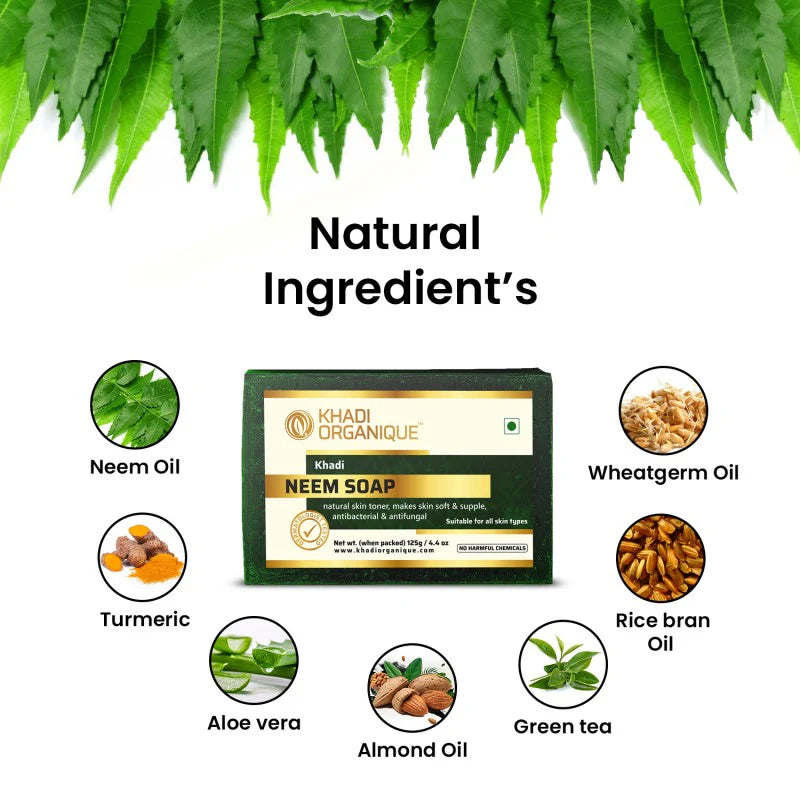Khadi Organique Neem Soap