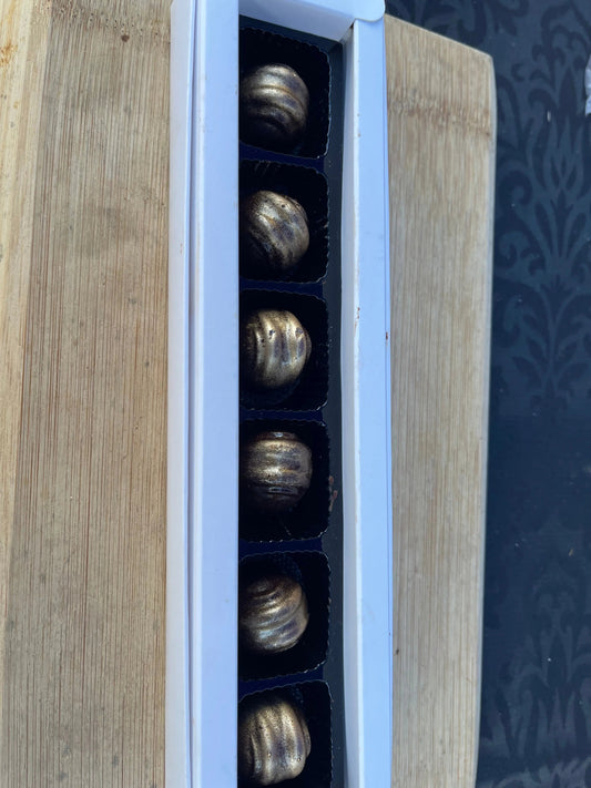 70% Cacao Belgian Dark Chocolate Bonbon with Irish Cream Ganache