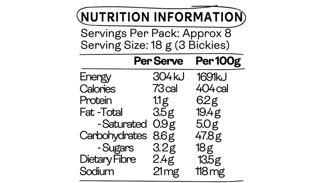 Bickie Bites | Choc Brownie