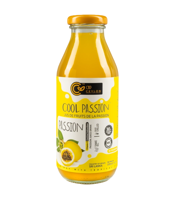 CAP Ceylon – Cool Passion – Passionfruit Juice 370ml
