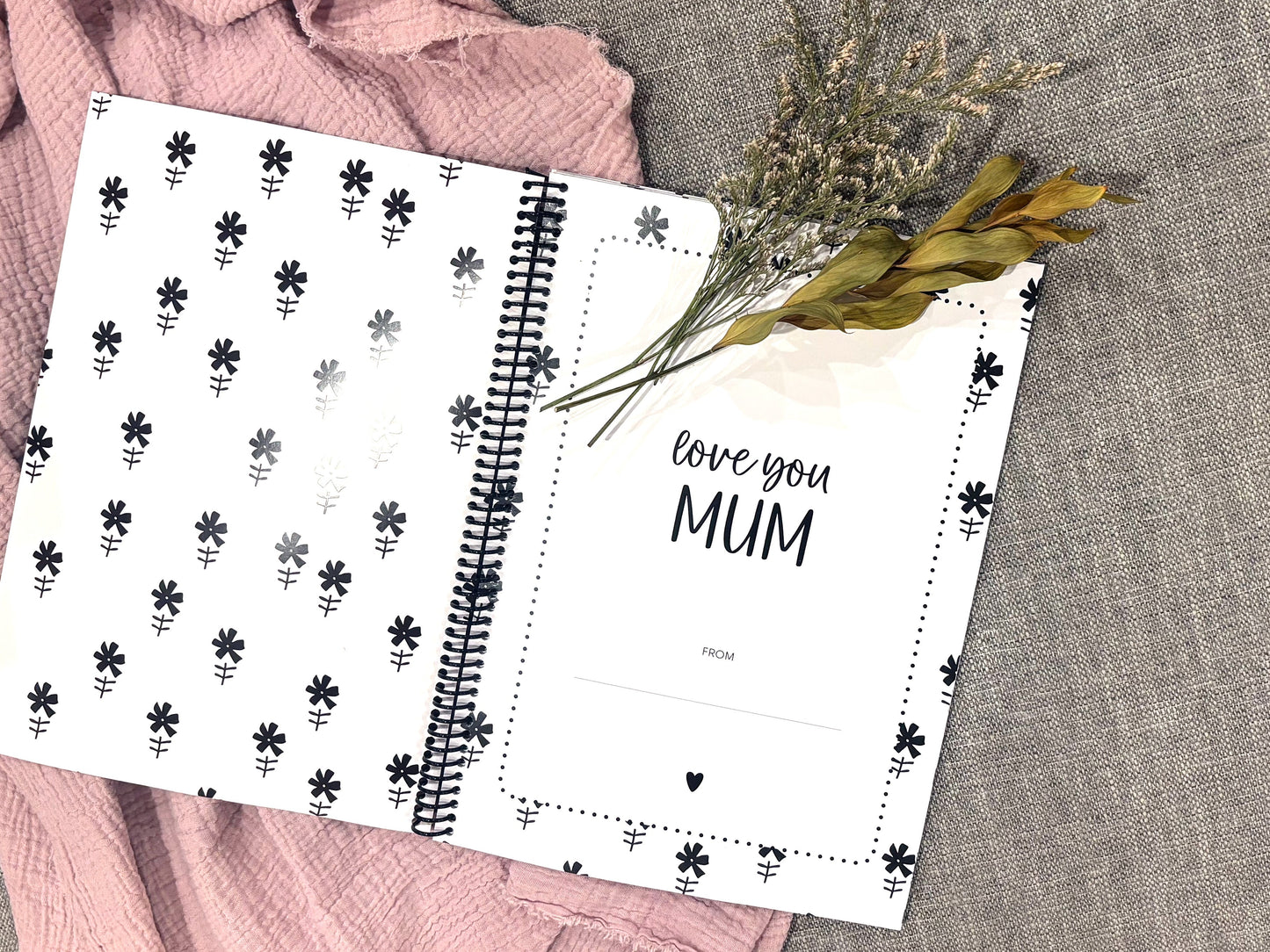 Letters to Mum Keepsake Book