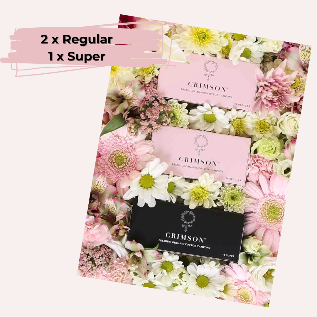Medium Flow Bundle โ 2 x regular and 1 x super