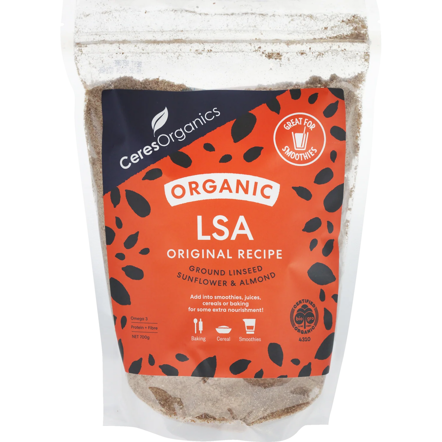 Organic LSA (Linseed, Sunflower Seed, Almond) 700g