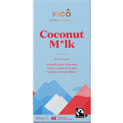 Pico Vegan Organic Coconut M*lk Chocolate Block