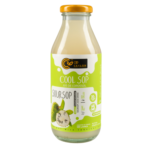 Soursop juice 370ml (glass bottle)