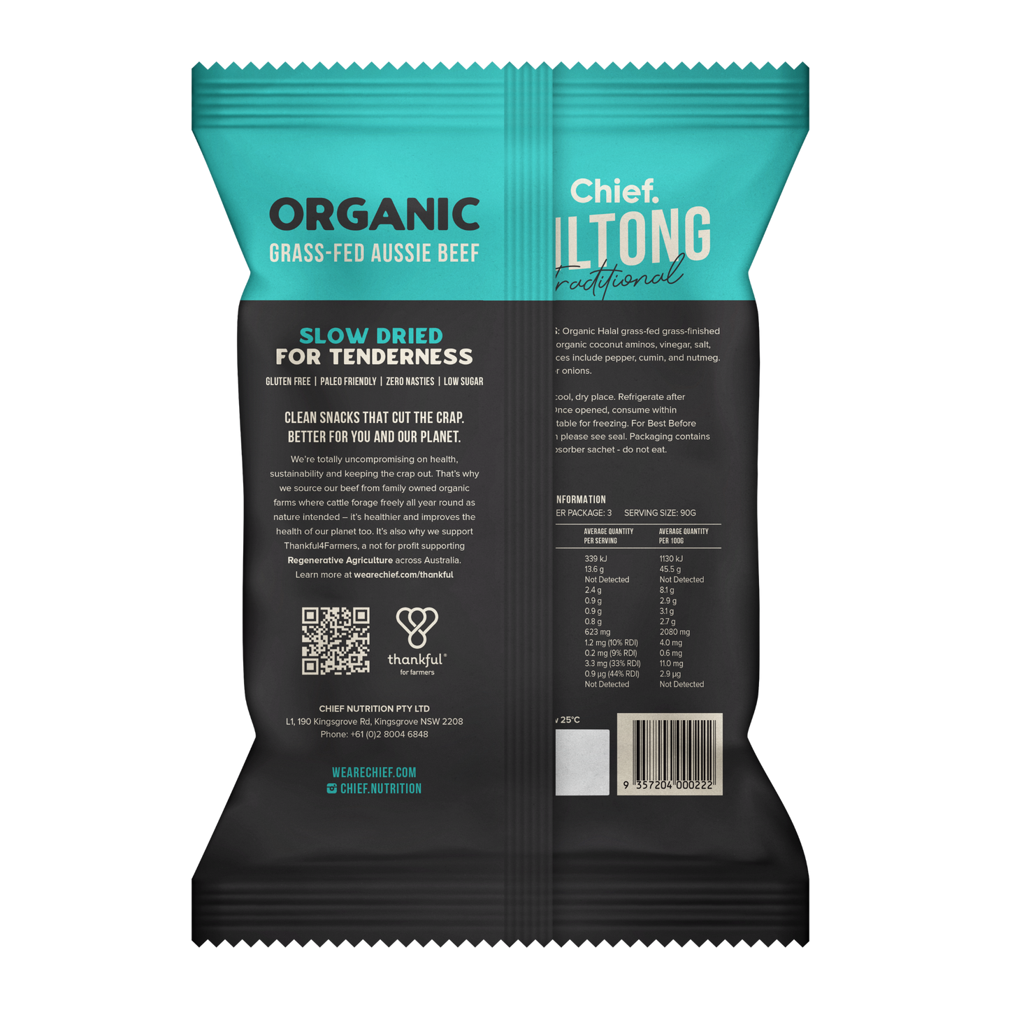 Organic Biltong | Traditional