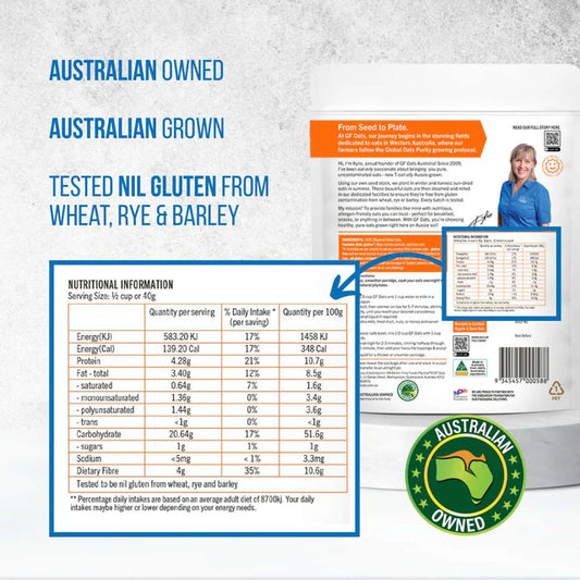 GF燕麦传统燕麦*经检测不含麸质* -500克