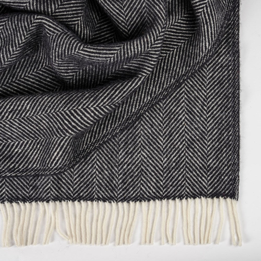 Fishbone NZ Wool Throw