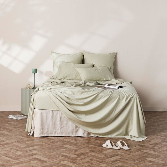 Soft Washed Cotton European Pillowcase