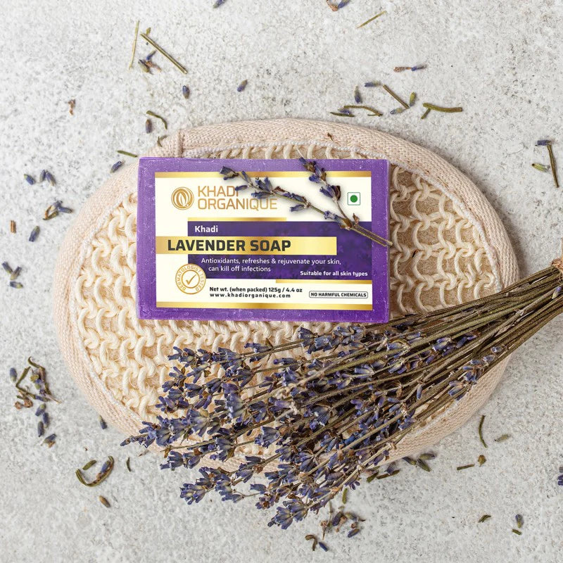 Khadi Organique Lavender Soap