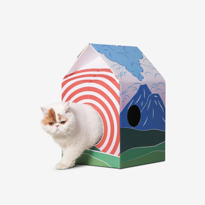 PIDAN Cat House Scratcher