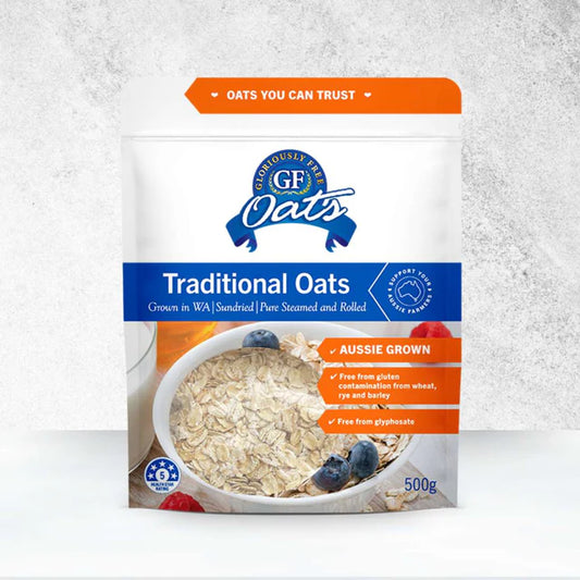GF Oats Traditional Oats *tested nil to gluten contamination* -500g