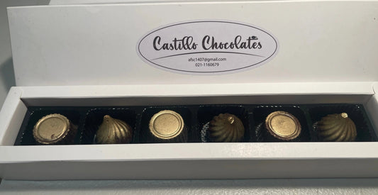 54% Cacao Belgian Dark chocolate solid Curry flame mixed design