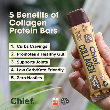Collagen Protein Bar | Choc Peanut Butter