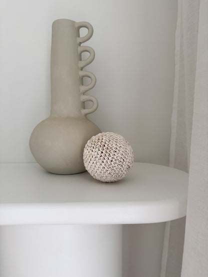 Natural White Shell Ball