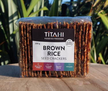 Seed Crackers | Brown Rice