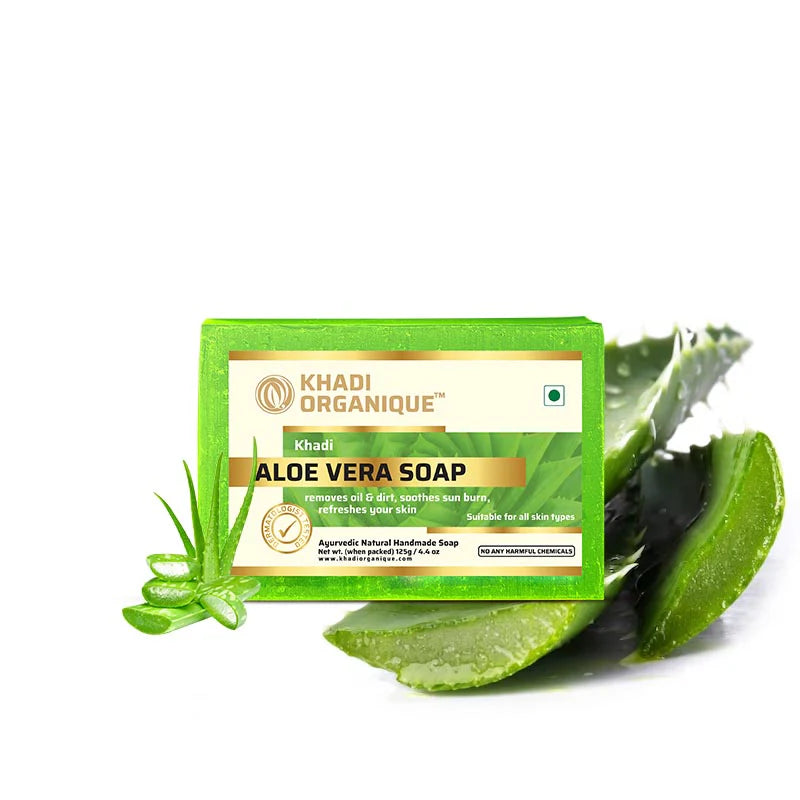 Khadi Organique Aloe Vera Soap