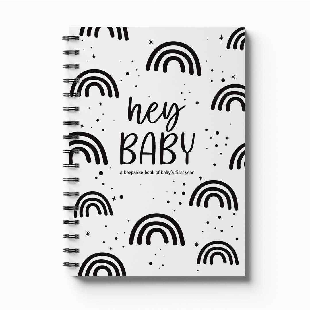 'Hey Baby' Baby Milestone Book