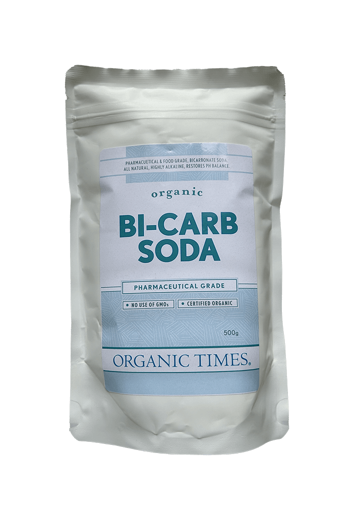Organic Aluminum free Bi-Carb Soda 500g