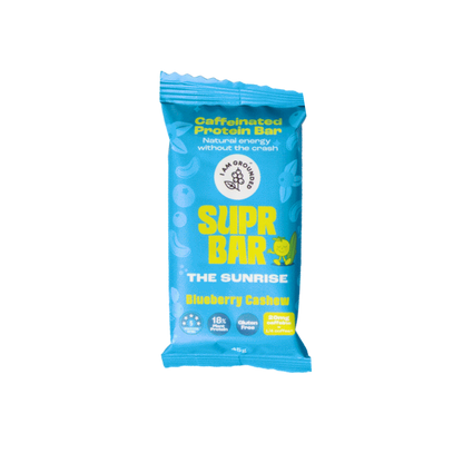 Caffeinated Protein Bar | Blueberry Cashew