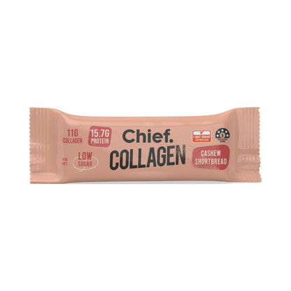 Collagen Protein Bar | Cashew Shortbread