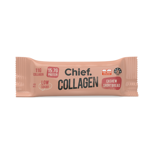 Collagen Protein Bar | Cashew Shortbread