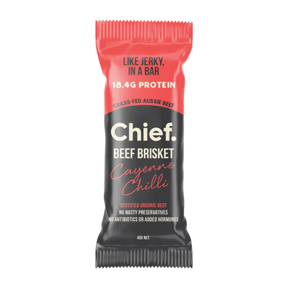 Organic Beef Bar | Cayenne Chilli