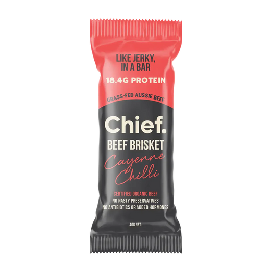Organic Beef Bar | Cayenne Chilli