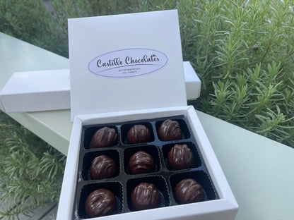 54% Cacao Belgian Chocolate Bonbon with Orange Liqueur Ganache