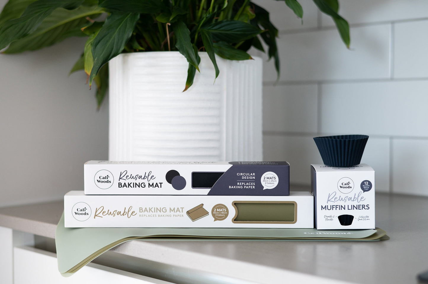 Reusable Baking Mat - Forest Hues