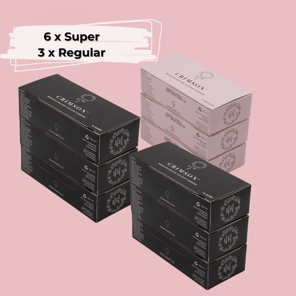 Heavy Flow Tampons Bundle - 6 Month Supply