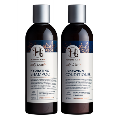 Hydrating Shampoo and Conditioner 250ml Set