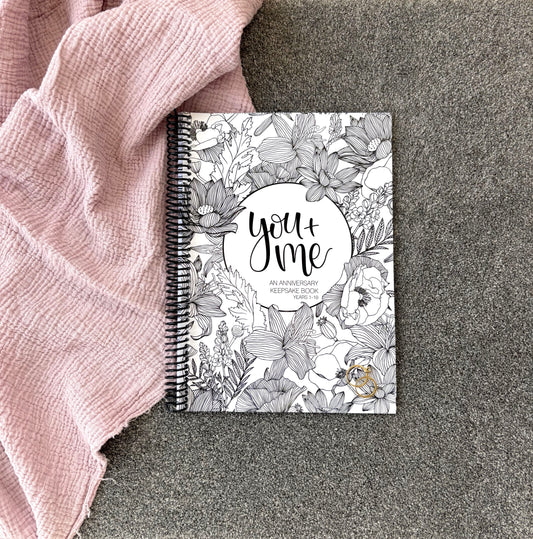 You + Me Anniversary Keepsake Book