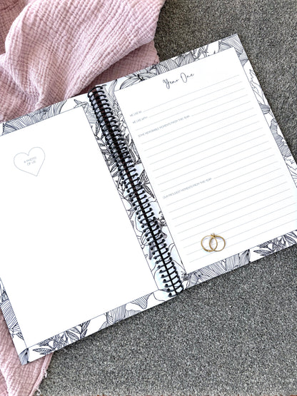 You + Me Anniversary Keepsake Book