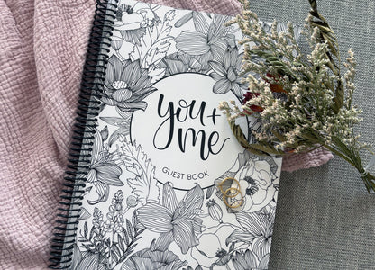 You + Me Keepsake Guest Book