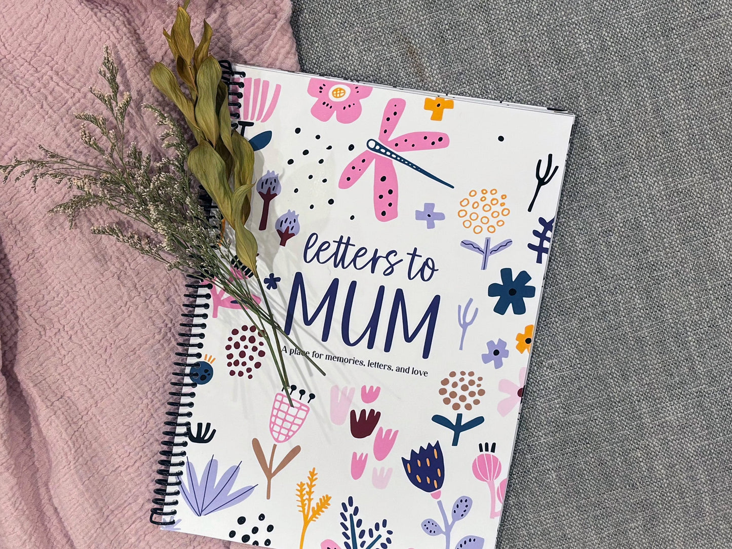 Letters to Mum Keepsake Book
