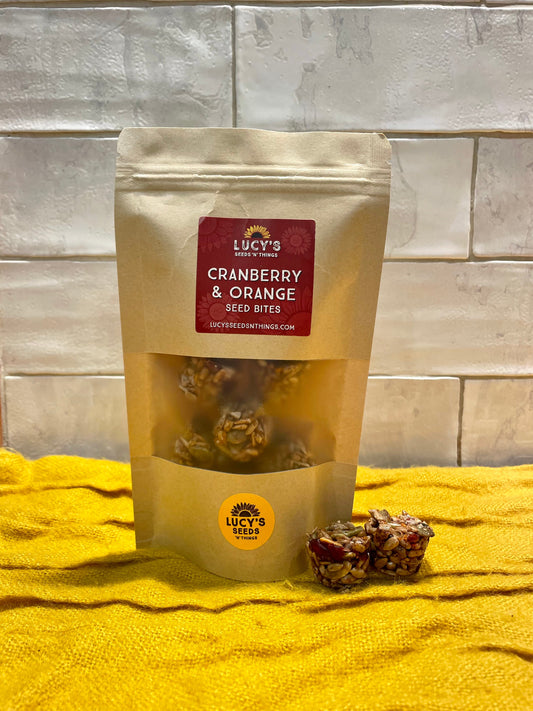 Seed Bites | Cranberry & Orange