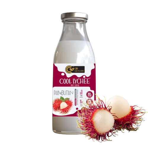 Lychee juice 370ml (glass)