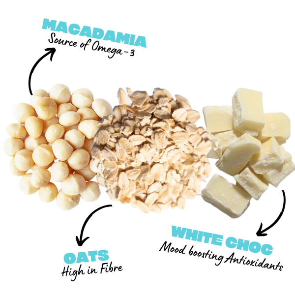 Oat Bar | White Choc & Macadamia