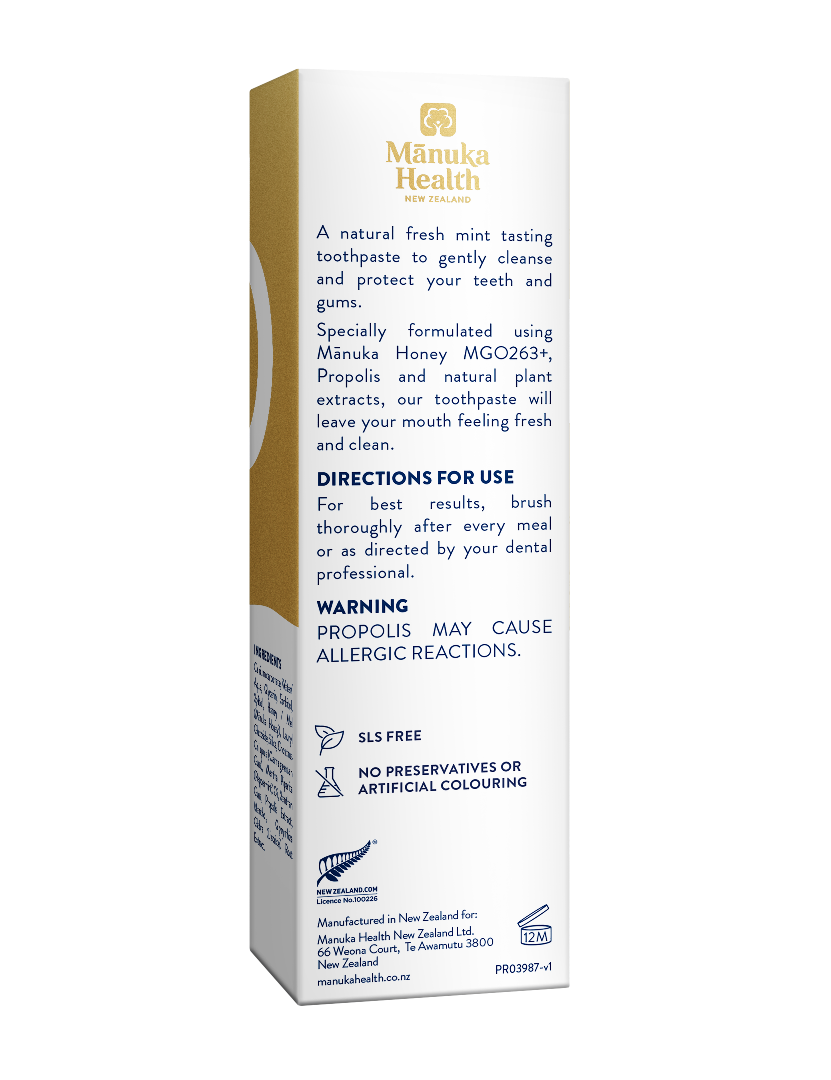 Manuka Honey & Propolis Toothpaste ANZ