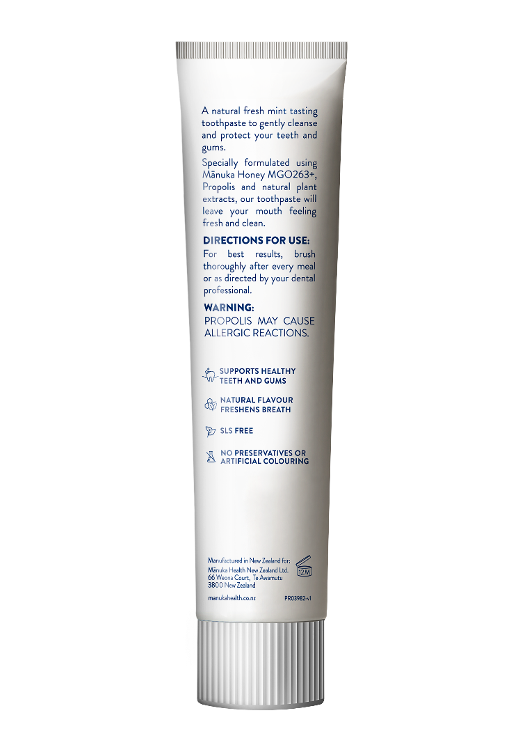 Manuka Honey & Propolis Toothpaste ANZ