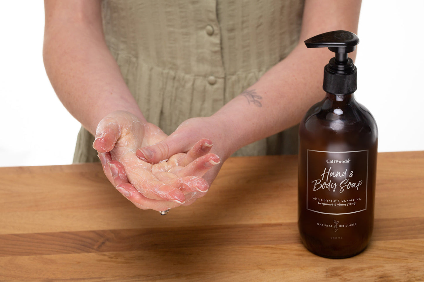 Refillable Hand and Body Soap