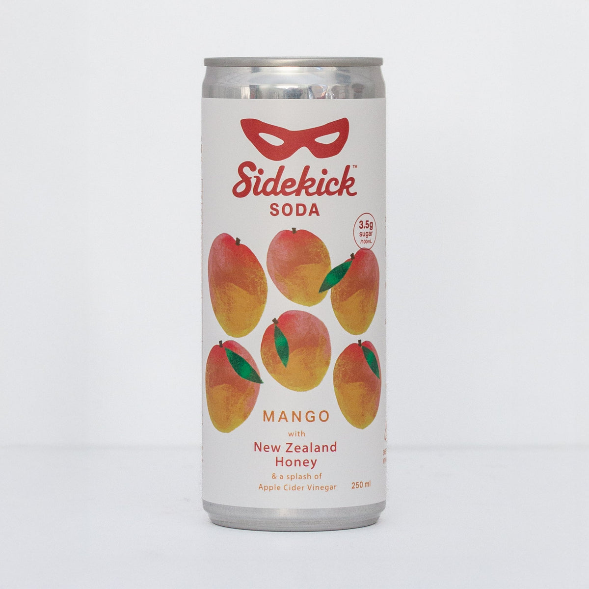 Sidekick Mango Soda 12-Pack NZ