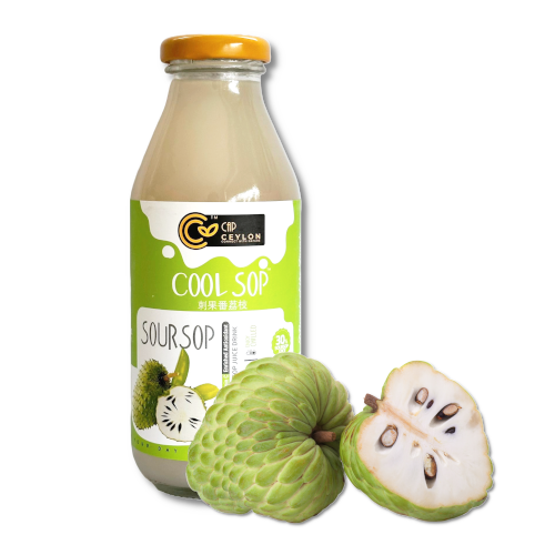 Soursop juice 370ml (glass bottle)