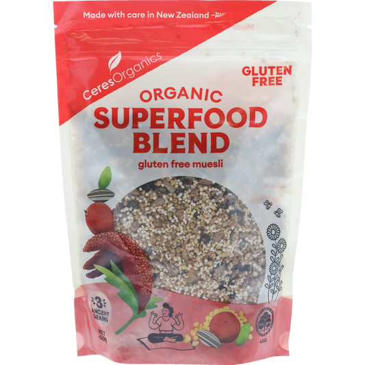 Organic Superfood Blend Gluten Free Muesli 400g
