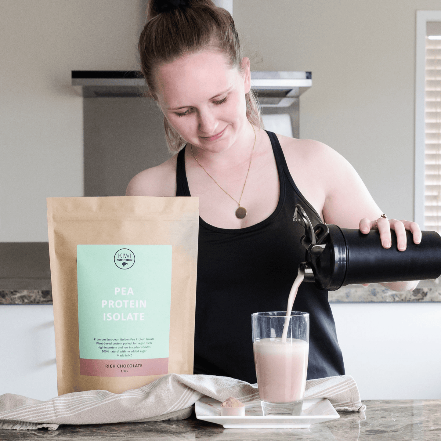 Pea Protein Powder - Chocolate 1kg