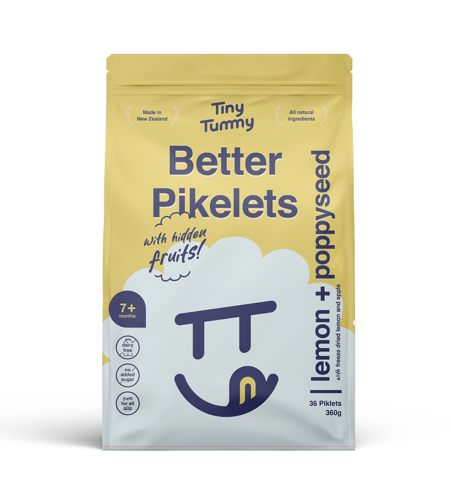 DIY Pikelets Mix | Lemon + Poppyseed