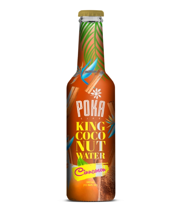 Poka King Coconut Water – Cinnamon